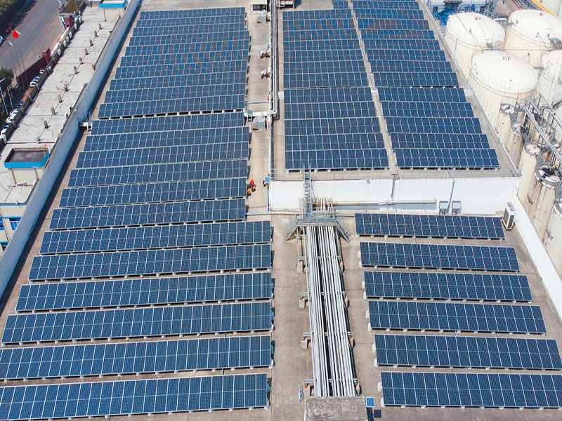 東莞嘉吉445KW分布式光伏發電項目